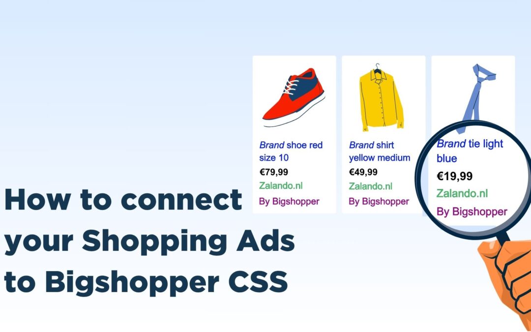 How to connect your Shopping Ads to Bigshopper CSS